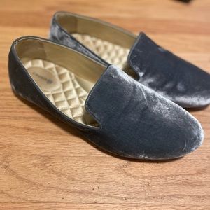 Birdies Velvet Starling Flats